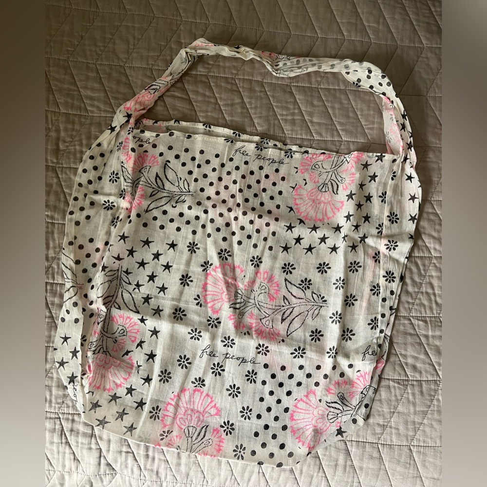 Free People reusable LARGE tote bag